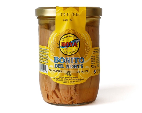 Tarro de Bonito del Norte en aceite de oliva HOYA 825g