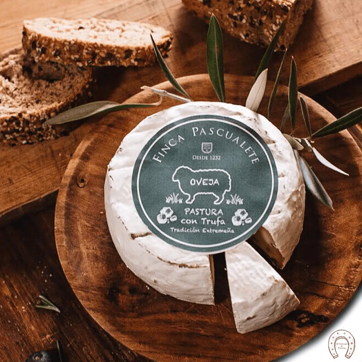 Queso Pastura de trufa Finca Pascualete - entero 380g