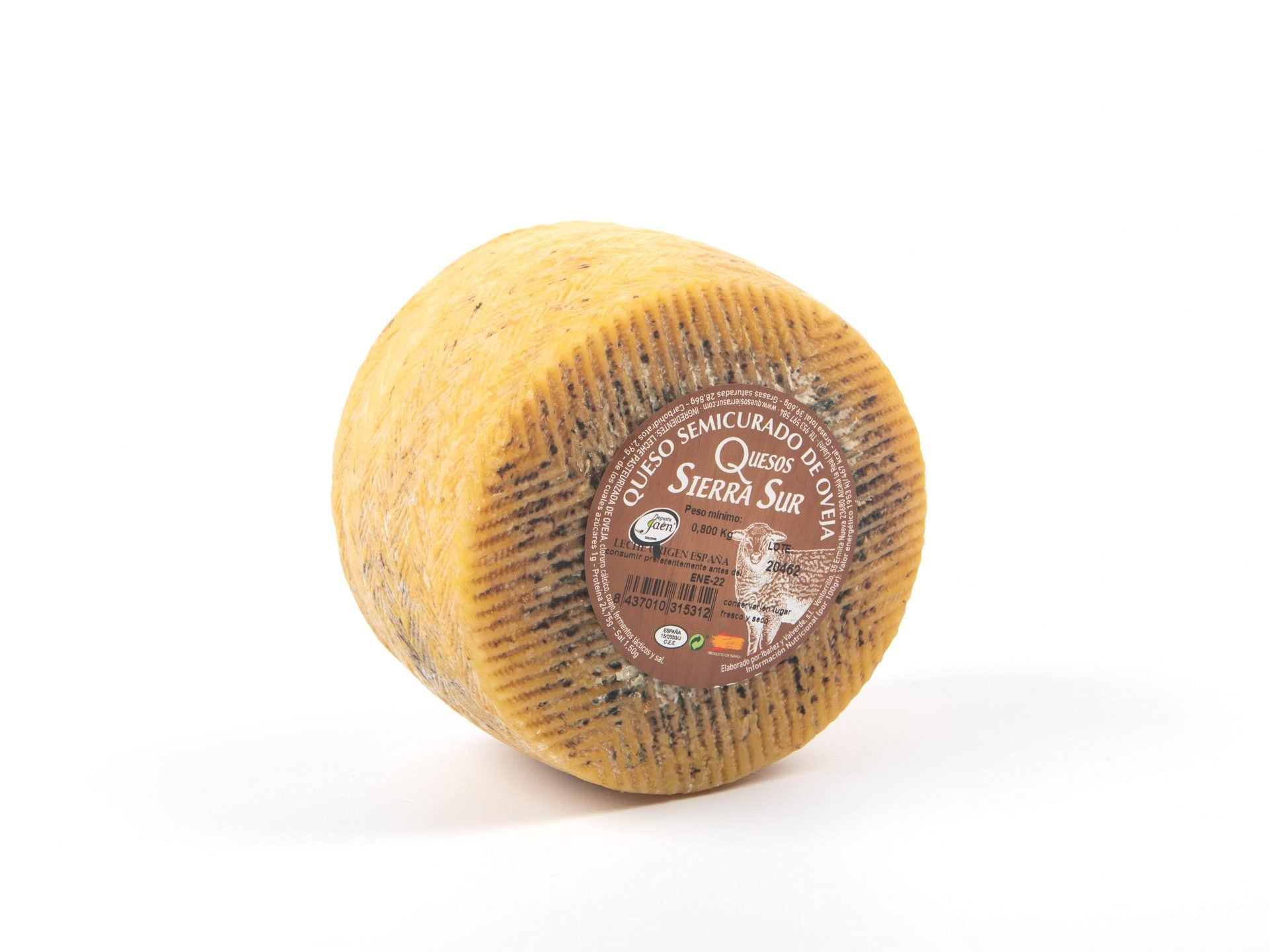 Semi-cured sheep cheese 3 kg