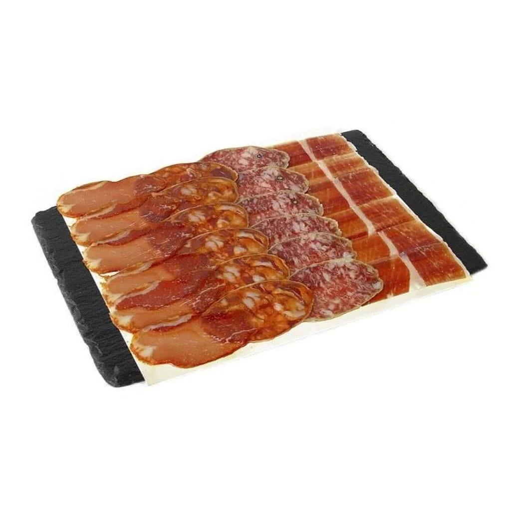 2 Surtidos de curados Abrasador ( 6 lonchas de jamón, lomo, chorizo, salchichón)