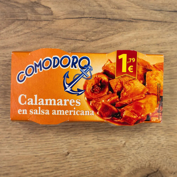 Calamares en salsa americana Comodoro