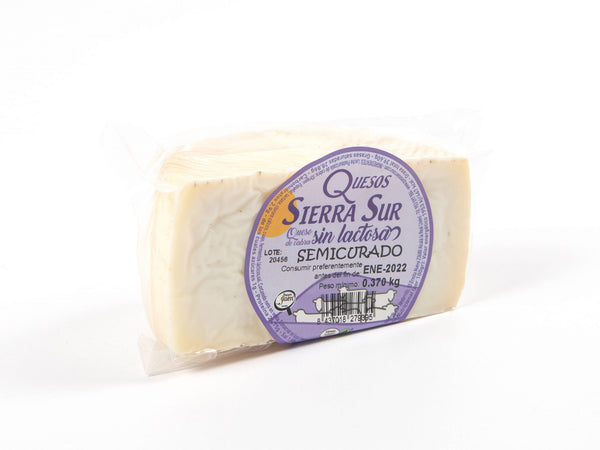 Queso semicurado de cabra sin lactosa medio queso