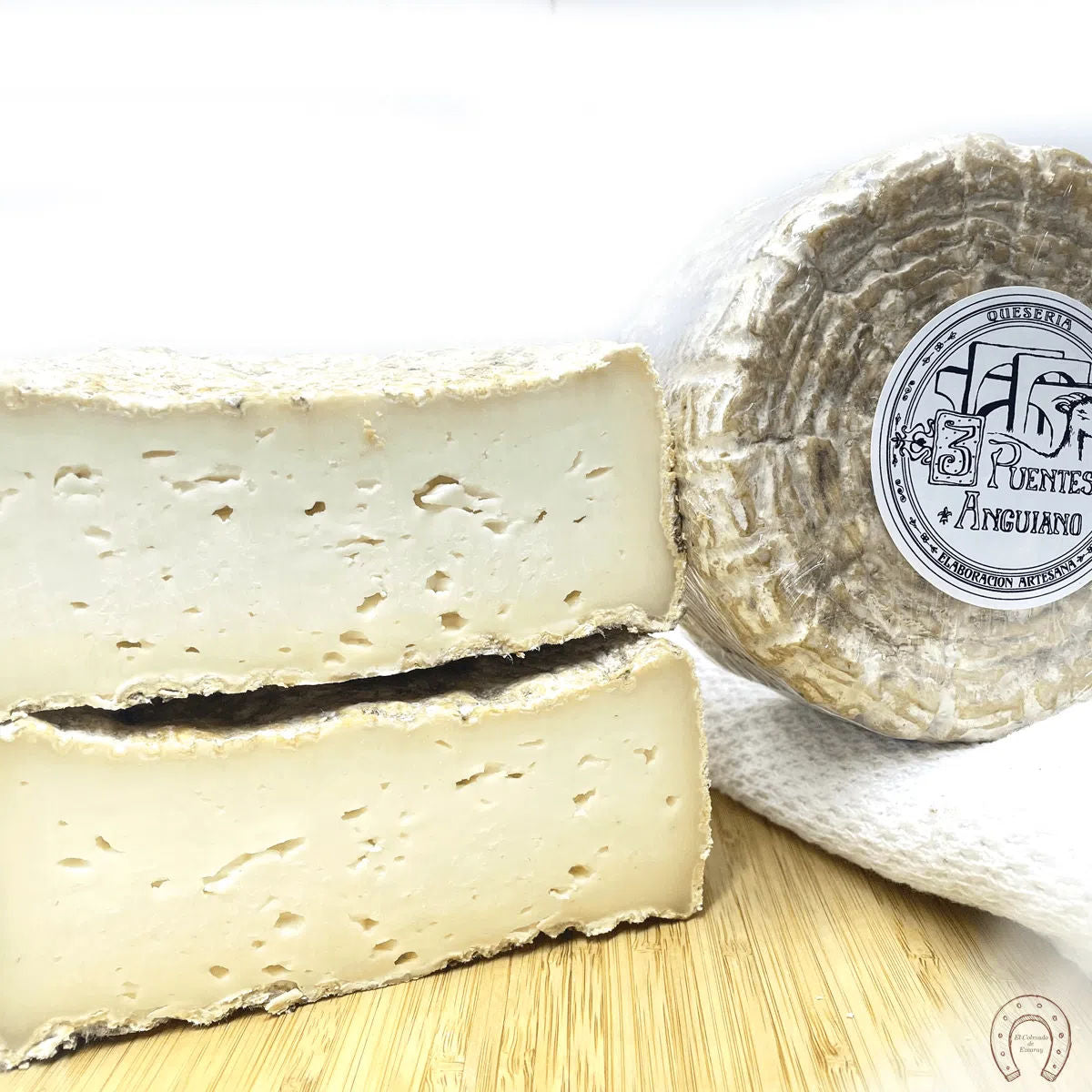 Semi-cured Anguiano cheese - 350g wedge