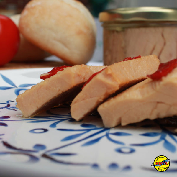 Jar of Bonito del Norte in olive oil HOYA 400g 