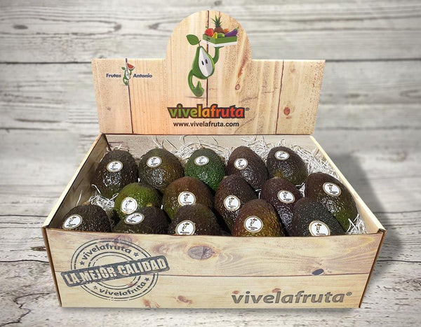 Cesta de aguacates, 2 kilos