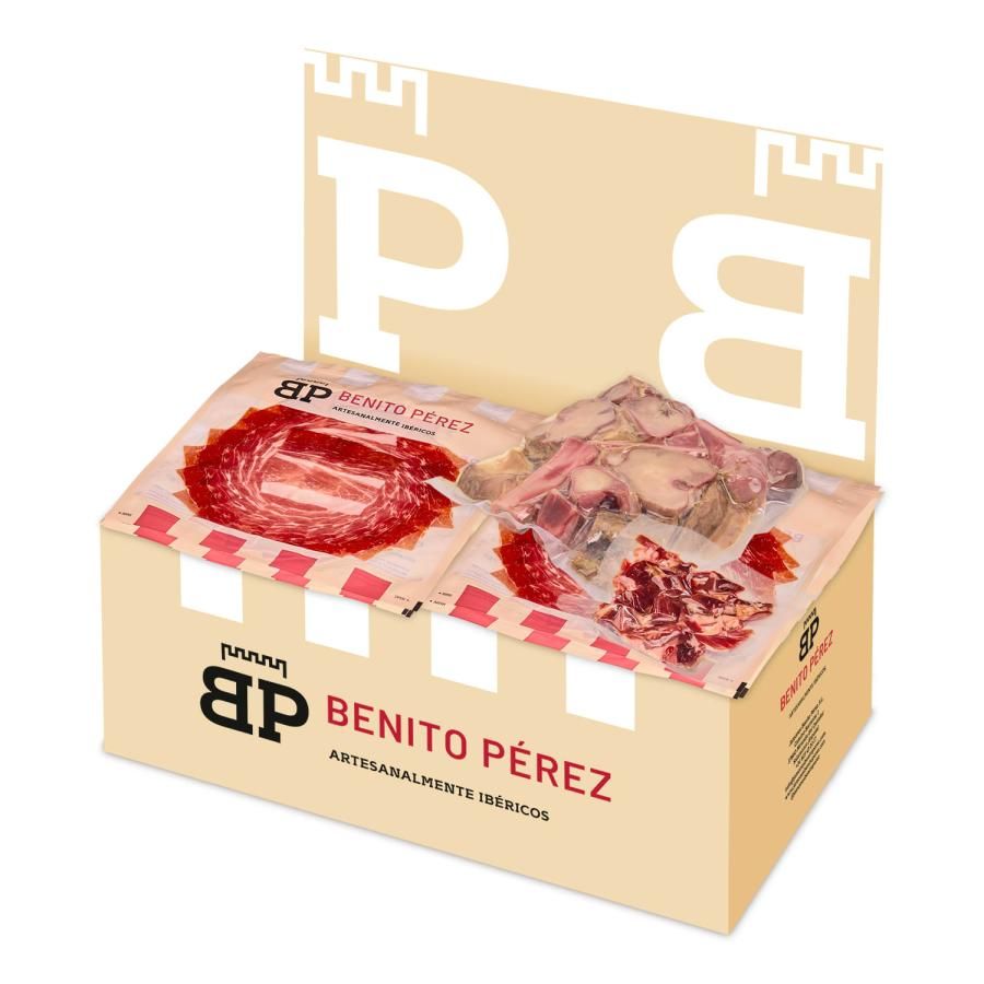 Sliced ​​Iberian Acorn-fed Ham 50% Iberian Breed