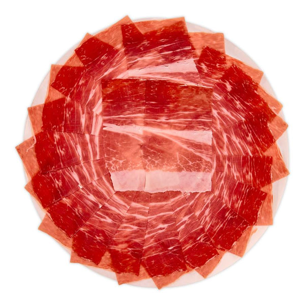 Sliced ​​Iberian Acorn-fed Ham 50% Iberian Breed